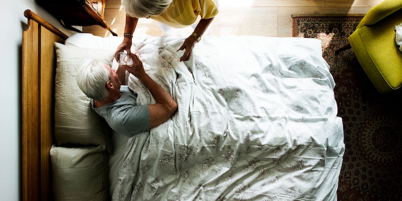Je länger Menschen ans Bett gefesselt sind, desto grösser wird das Risiko für Dekubitus.